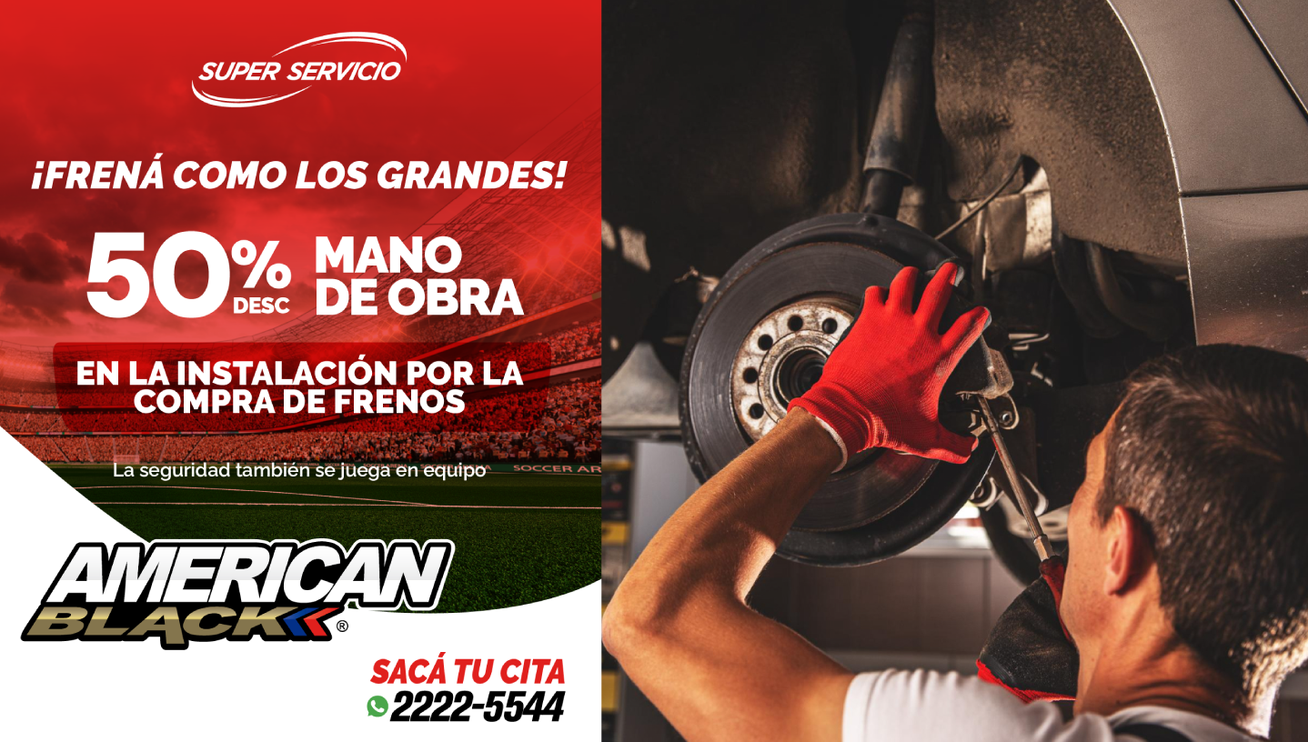 50% de descuento en instalación por compra de frenos imagen